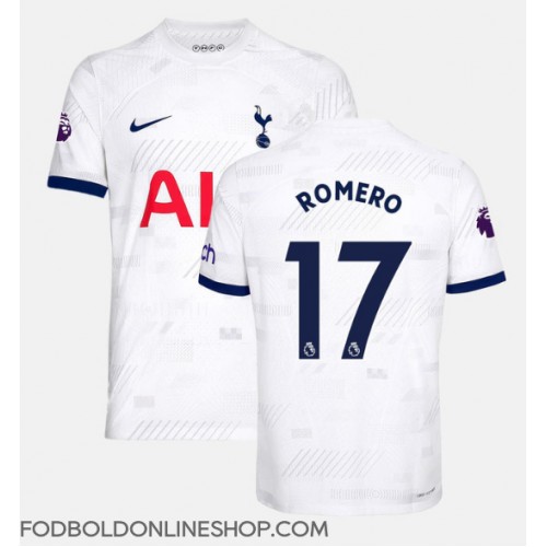 Tottenham Hotspur Cristian Romero #17 Hjemmebanetrøje 2023-24 Kortærmet